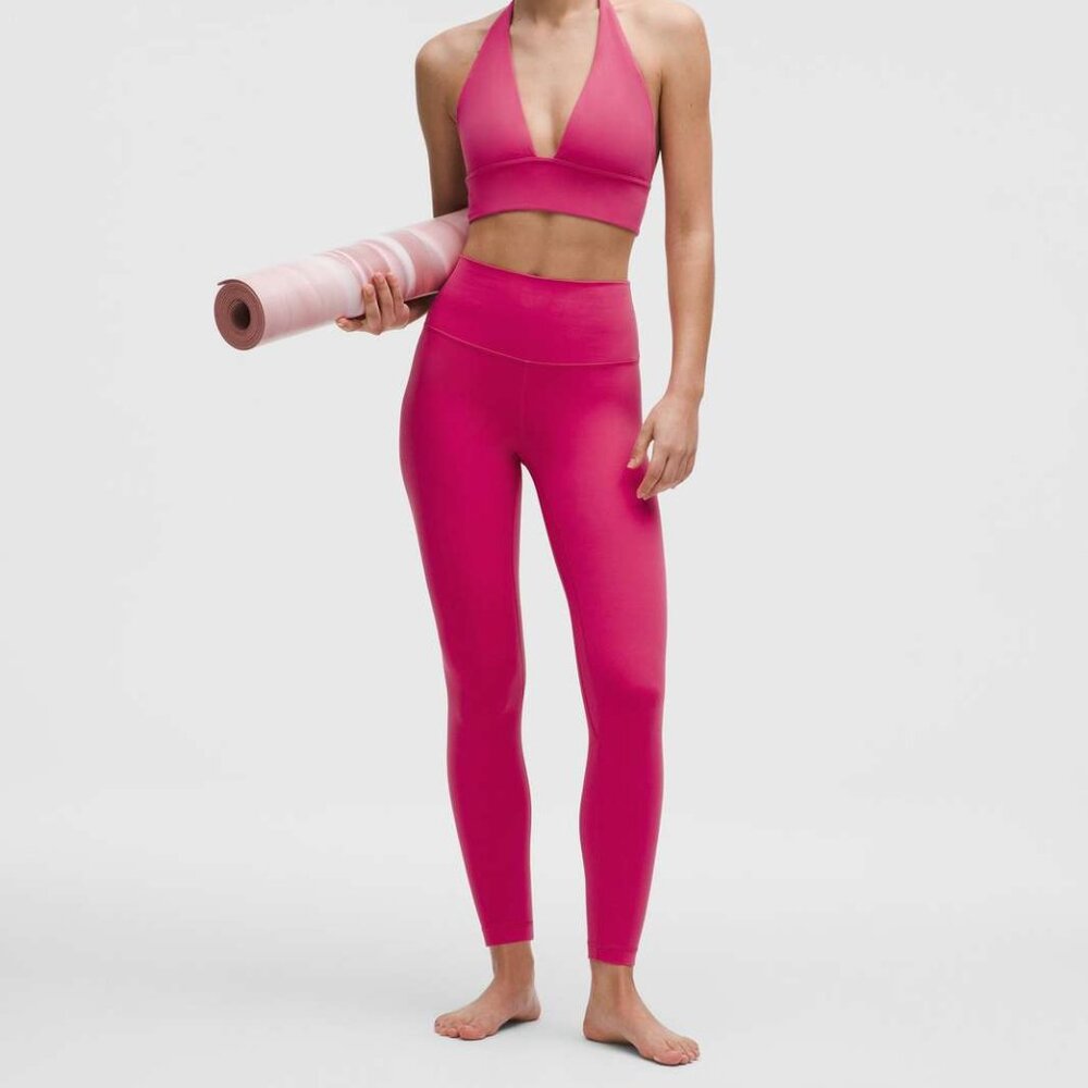 NEW Lululemon Align Pant 25" Raspberry Coulis Size 4